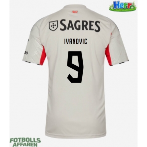 Benfica Franjo Ivanovic #9 Bortatröja 2025-26 Kortärmad